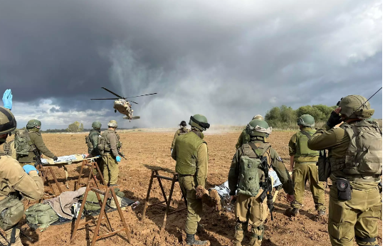 כוחות צה"ל בכניסה לעזה | צילום: דובר צה"ל