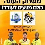 עושים היסטוריה: עירוני בית שמש בקרב על הליגה – יום שישי זה קורה!