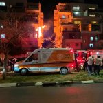 מפחיד: שריפה מסוכנת פרצה בבניין ברמה