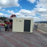 אחרי האזעקה בהלוויות: הוצבה מיגונית בבית העלמין