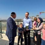 הגיעו לבית שמש מארה"ב וזכו לביקור ממלכתי