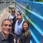 נציג קרן רוטברג בישראל ביקרו בעיר