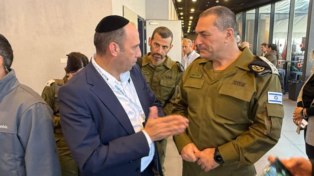 הרמטכ"ל זמיר וראש העיר גרינברג