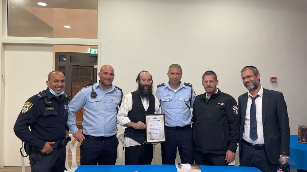 מתנדבי זק"א בערב הצעדה