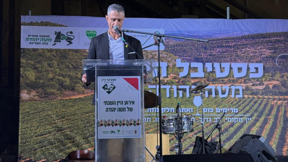 אבישי כהן, ראש המועצה האזורית מטה יהודה1- צילום ענבל אוזן