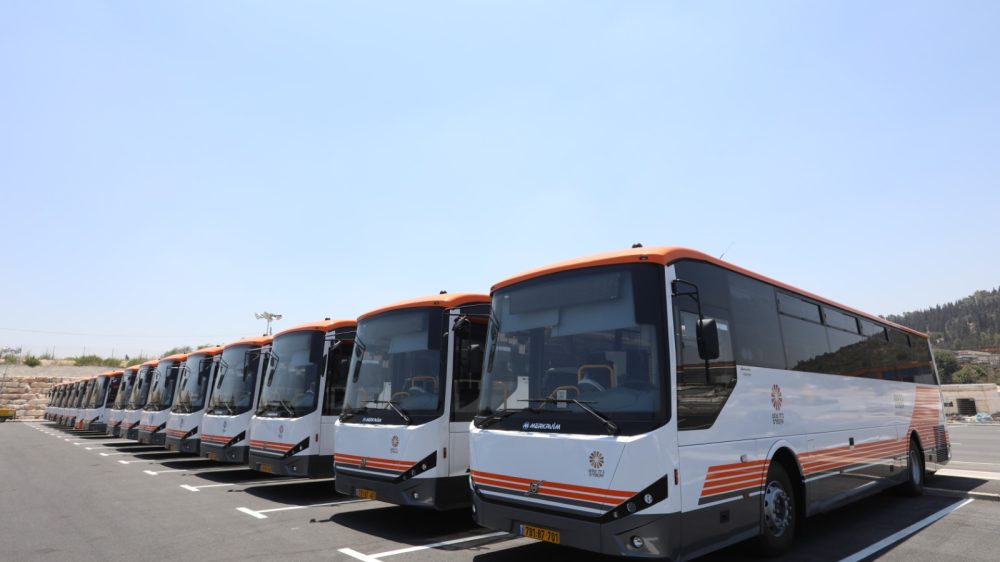 אוטובוסים חדשים בעיר