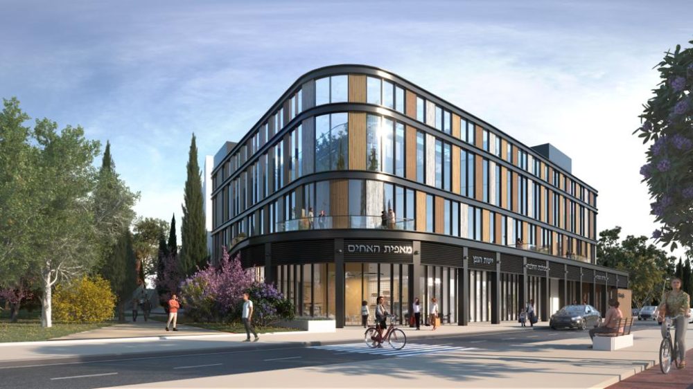 הדמייה הפרויקט של גוהרי השקעות בבית שמש קרדיט הדמיה סטודיו 84