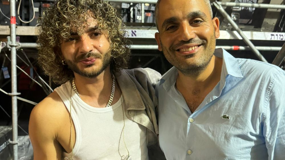 משה שטרית והזמר סטילה