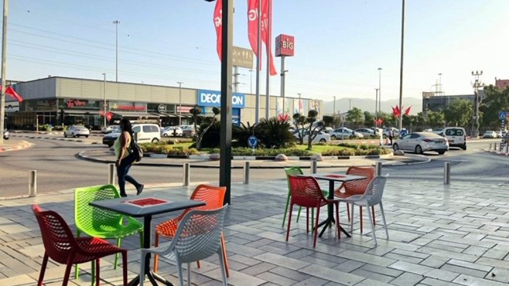 כך יראו השולחנות בקרבת המסעדות ובתי הקפה | צילום: אילוסטרציה. קבוצת ביג