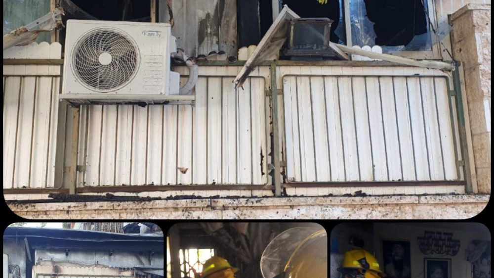 שריפה בדירה