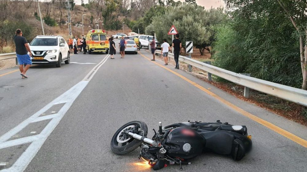 תאונת אופנוע